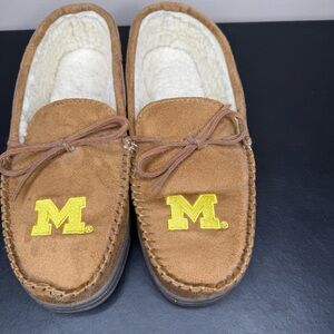 Men's Brown Moccasin Slippers
